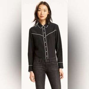 Levi’s Silk Alexandra Western Shirt - Size XL